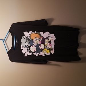 Black Naruto Graphic Tee